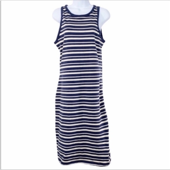 COTTON ON striped sleeveless dress NEW - Picture 1 of 9
